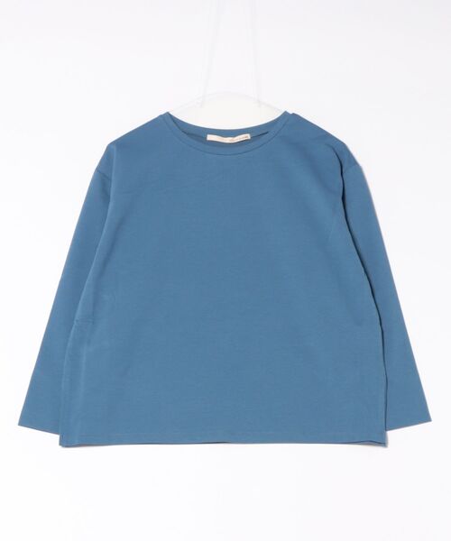 MELROSE claire(メルローズ クレール)の「【コットンミックスミニ裏毛着回しプルオーバー】(Tシャツ/カットソー・レディース・オフホワイト/トップグレー/ブルー/グリーン系その他・FREE)」の2枚目の写真