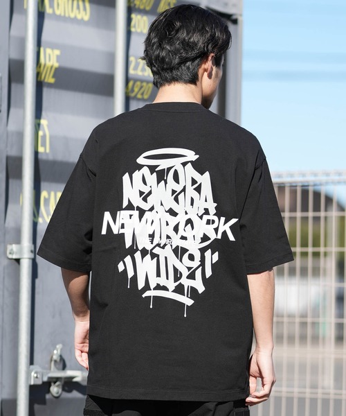 NEW ERA（ニューエラ）の「NEW ERA/ニューエラ メンズ 半袖 Tシャツ バックプリント SS OS CT TEEGGING（Tシャツ/カットソー・メンズ・ホワイト/ブラック/ブルーグレー・XXL/M/L/XL）」の13枚目の写真