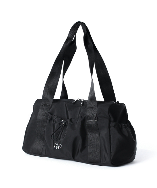 MASMARULEZ（マスマルールズ）の「[INT][POUCH SET] glossy shoulder duffel bag _ Black（ボストンバッグ・レディース・その他・FREE）」の12枚目の写真