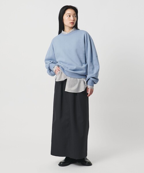 MARW UNITED ARROWS（マルゥ ユナイテッドアローズ）の「＜MARW UNITED ARROWS＞シアー シャツ（シャツ/ブラウス・レディース・モカ/ライトグレー/ホワイト・FREE）」の6枚目の写真