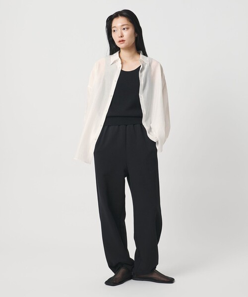 MARW UNITED ARROWS（マルゥ ユナイテッドアローズ）の「＜MARW UNITED ARROWS＞シアー シャツ（シャツ/ブラウス・レディース・モカ/ライトグレー/ホワイト・FREE）」の9枚目の写真