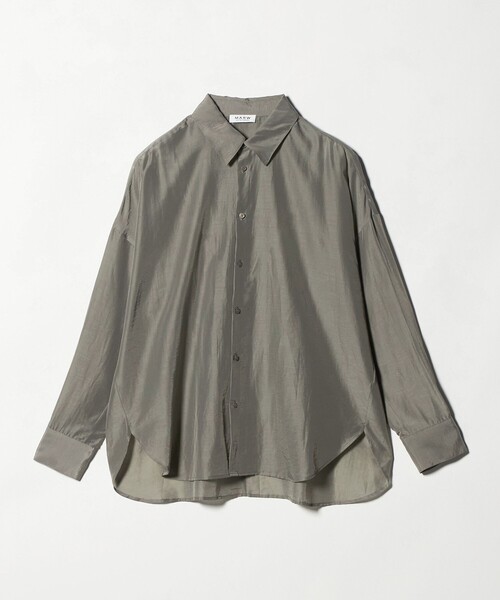 MARW UNITED ARROWS（マルゥ ユナイテッドアローズ）の「＜MARW UNITED ARROWS＞シアー シャツ（シャツ/ブラウス・レディース・モカ/ライトグレー/ホワイト・FREE）」の16枚目の写真