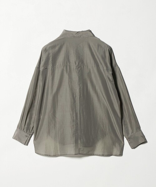 MARW UNITED ARROWS（マルゥ ユナイテッドアローズ）の「＜MARW UNITED ARROWS＞シアー シャツ（シャツ/ブラウス・レディース・モカ/ライトグレー/ホワイト・FREE）」の17枚目の写真