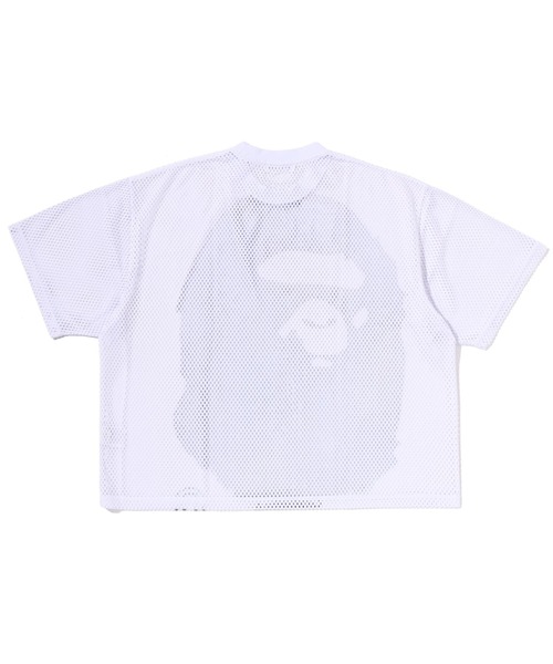 WATER PRINT APE HEAD MESH RELAXED FIT TEE（Tシャツ/カットソー）｜A