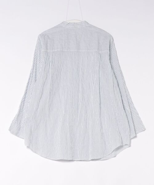 Plantation(プランテーション)の「(S)ストライプローン / S(シャツ/ブラウス・レディース・ホワイト・M size)」の2枚目の写真