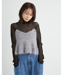 emmi（エミ）の「キャミソールニット（ニット/セーター）」