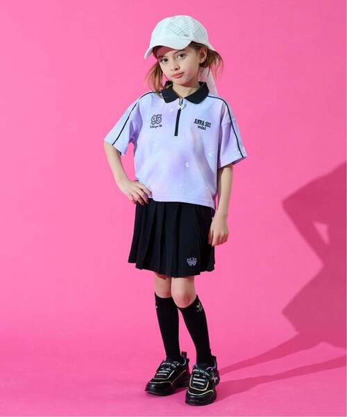 爽感ハーフジップセットアップ（セットアップ）｜ANNA SUI mini