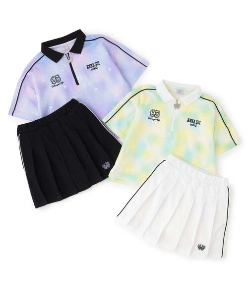 爽感ハーフジップセットアップ（セットアップ）｜ANNA SUI mini