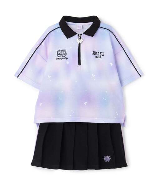 爽感ハーフジップセットアップ（セットアップ）｜ANNA SUI mini