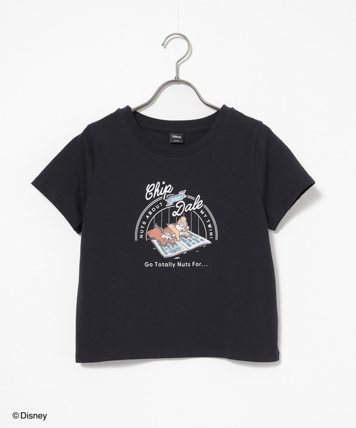 Honeys(ハニーズ)の「ディズニー/コンパクトTシャツ(Tシャツ/カットソー・レディース・ホワイト/ピンク/レッド/ブラック/イエロー・L/M/S)」の10枚目の写真