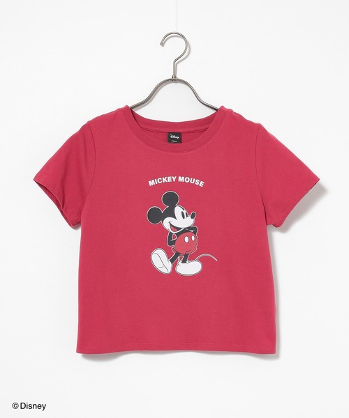 Honeys(ハニーズ)の「ディズニー/コンパクトTシャツ(Tシャツ/カットソー・レディース・ホワイト/ピンク/レッド/ブラック/イエロー・L/M/S)」の15枚目の写真