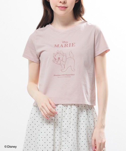 Honeys(ハニーズ)の「ディズニー/コンパクトTシャツ(Tシャツ/カットソー・レディース・ホワイト/ピンク/レッド/ブラック/イエロー・L/M/S)」の20枚目の写真