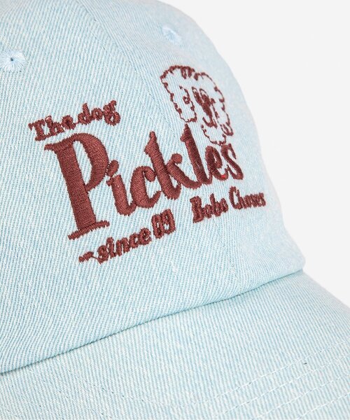 BOBO CHOSES(ボボショーズ)の「Pickles The Dog denim cap【キッズ】(キャップ・キッズ・スカイブルー・54/52)」の4枚目の写真
