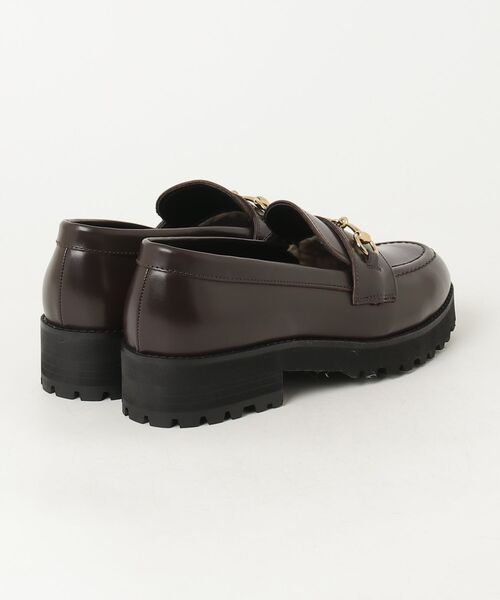 KENFORD(ケンフォード)の「【KENFORD】TANK SOLE BIT LOAFERS タンクソールビットローファー(ローファー・レディース・ブラック/ワイン・23.5/24.5/23)」の3枚目の写真