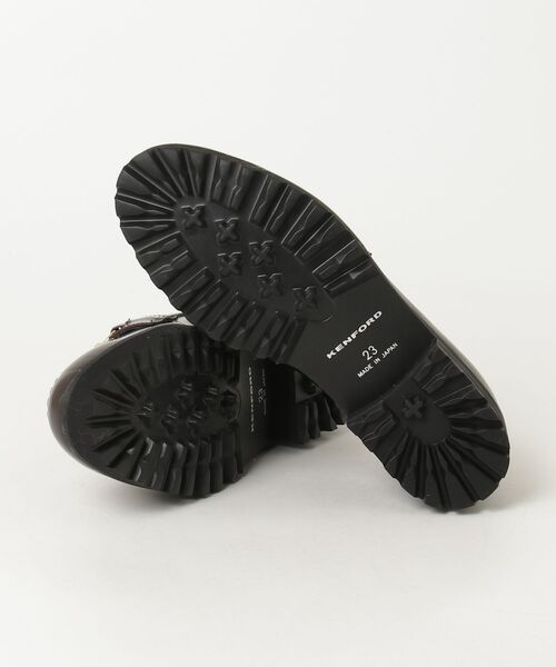 KENFORD(ケンフォード)の「【KENFORD】TANK SOLE BIT LOAFERS タンクソールビットローファー(ローファー・レディース・ブラック/ワイン・23.5/24.5/23)」の4枚目の写真