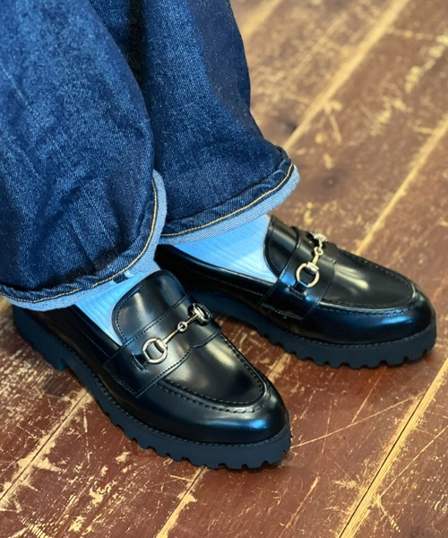 KENFORD(ケンフォード)の「【KENFORD】TANK SOLE BIT LOAFERS タンクソールビットローファー(ローファー・レディース・ブラック/ワイン・23.5/24.5/23)」の1枚目の写真