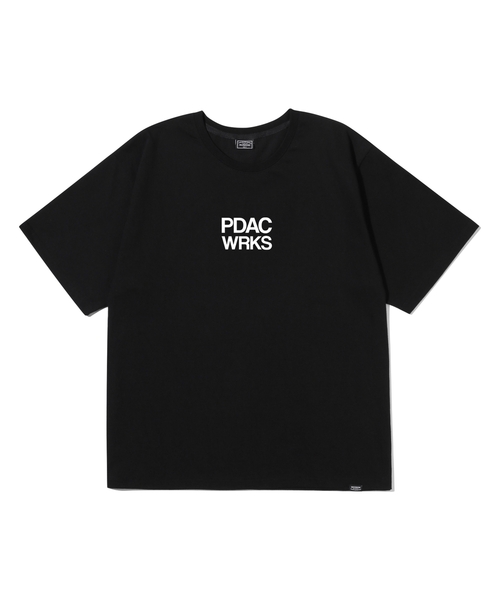 PEID(ペイド)の「PD PDAC半袖Tシャツ ブラック(Tシャツ/カットソー・レディース・ブラック・2/3/4/5/6/1)」の1枚目の写真