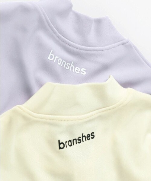 BRANSHES（ブランシェス）の「【水着 / SWIM】フレアペプラム長袖ラッシュガード（ラッシュガード・キッズ・アイボリー/ラベンダー・150/140/110/120/100/130/90）」の9枚目の写真