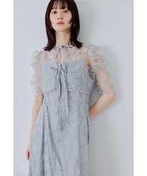 niana（ニアナ）の「シアーレースボレロセットドレス 2点セット キャミワンピース 結婚式 二次会 同窓会 入学式 卒業式 ディナー パーティードレス オケージョンドレス お呼ばれ（ドレス）」