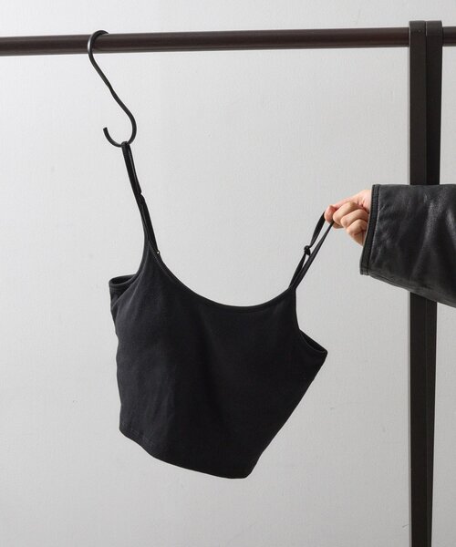 goocy（グーシー）の「【冷感】カップ付きショートキャミ（キャミソール・レディース・ホワイト/グレー/ブラック・FREE）」の9枚目の写真