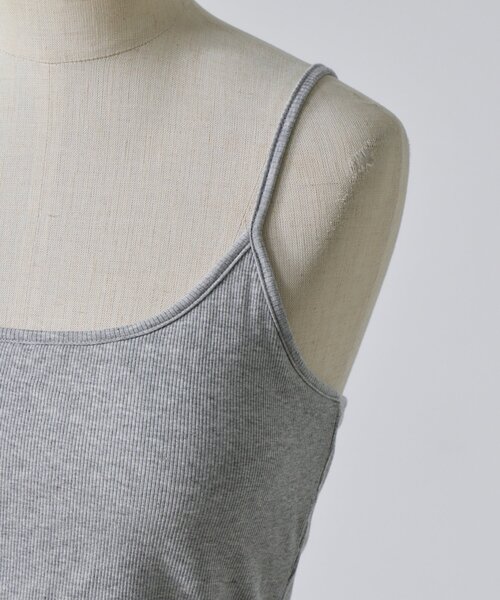 goocy（グーシー）の「【冷感】カップ付きショートキャミ（キャミソール・レディース・ホワイト/グレー/ブラック・FREE）」の13枚目の写真