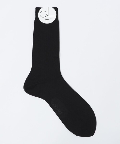 SHIPS（シップス）の「CONLEAD: シルク/ナイロン ソックス（ソックス/靴下・メンズ・グレー系その他/ブラック/スカイブルー/キャメル/レッド/ライム・ONE SIZE）」の2枚目の写真