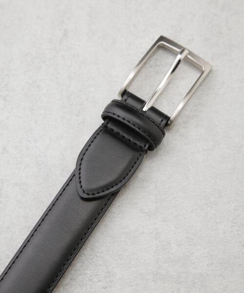 NANO universe（ナノユニバース）の「スプリットレザーベルト 1（ベルト・メンズ・ブラウン/ブラック・F）」の9枚目の写真