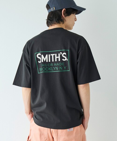 セール】SMITH'S（スミス）別注ポケット付きプリント半袖Tシャツ（T