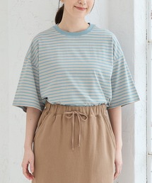 【ＵＶカット】ボーダーゆるＴシャツ