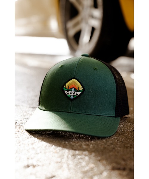 COAL(コール)の「【COAL/コール】トラッカーキャップキャップ HAULER ONE LOW(キャップ・メンズ・ライトブラウン/ブラック/グリーン・FREE)」の3枚目の写真