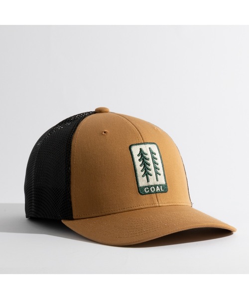 COAL(コール)の「【COAL/コール】トラッカーキャップキャップ HAULER ONE LOW(キャップ・メンズ・ライトブラウン/ブラック/グリーン・FREE)」の2枚目の写真