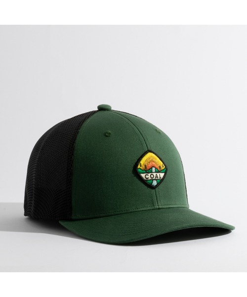 COAL(コール)の「【COAL/コール】トラッカーキャップキャップ HAULER ONE LOW(キャップ・メンズ・ライトブラウン/ブラック/グリーン・FREE)」の9枚目の写真