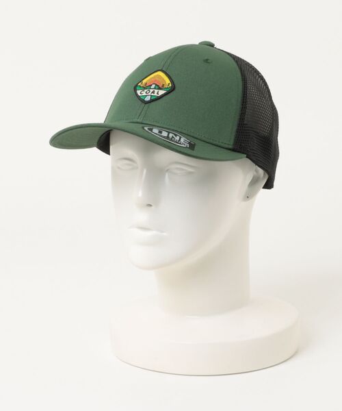 COAL(コール)の「【COAL/コール】トラッカーキャップキャップ HAULER ONE LOW(キャップ・メンズ・ライトブラウン/ブラック/グリーン・FREE)」の14枚目の写真