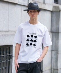 TAKEO KIKUCHI | 【BOWLER HAT LABEL】クールデオドラントジャージ ハットスタイルス 半袖Tシャツ(Tシャツ/カットソー)
