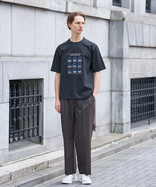 TAKEO KIKUCHI(タケオキクチ)の「【BOWLER HAT LABEL】クールデオドラントジャージ ハットスタイルス 半袖Tシャツ(Tシャツ/カットソー・メンズ・ブラック/ライトグレー/ホワイト・02/04/03)」の8枚目の写真