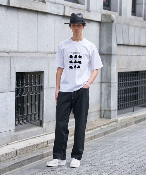 TAKEO KIKUCHI(タケオキクチ)の「【BOWLER HAT LABEL】クールデオドラントジャージ ハットスタイルス 半袖Tシャツ(Tシャツ/カットソー・メンズ・ブラック/ライトグレー/ホワイト・02/04/03)」の12枚目の写真