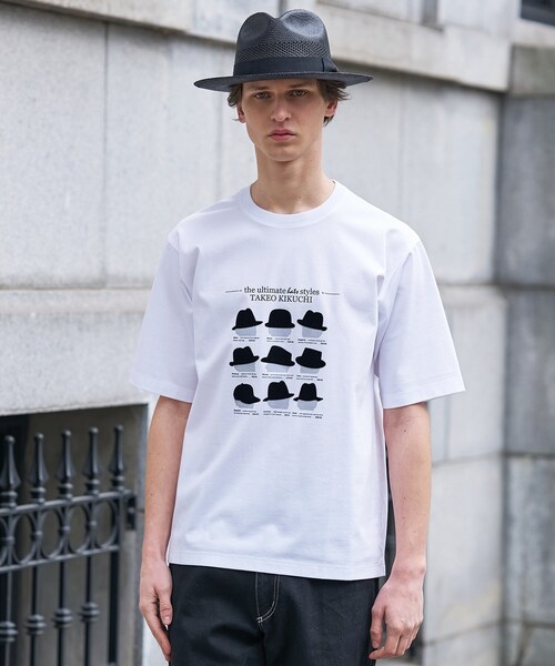 TAKEO KIKUCHI(タケオキクチ)の「【BOWLER HAT LABEL】クールデオドラントジャージ ハットスタイルス 半袖Tシャツ(Tシャツ/カットソー・メンズ・ブラック/ライトグレー/ホワイト・02/04/03)」の13枚目の写真