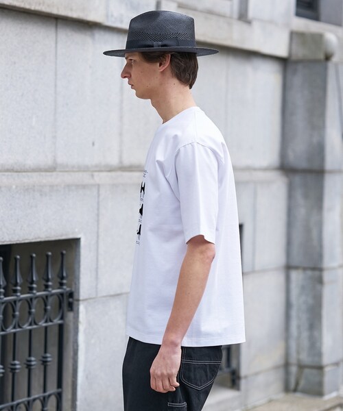 TAKEO KIKUCHI(タケオキクチ)の「【BOWLER HAT LABEL】クールデオドラントジャージ ハットスタイルス 半袖Tシャツ(Tシャツ/カットソー・メンズ・ブラック/ライトグレー/ホワイト・02/04/03)」の14枚目の写真