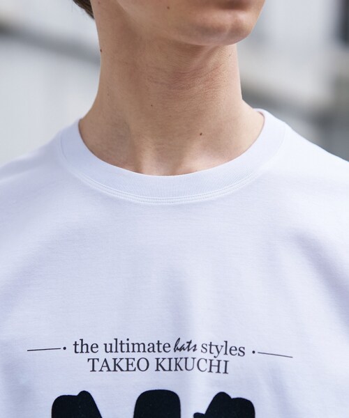 TAKEO KIKUCHI(タケオキクチ)の「【BOWLER HAT LABEL】クールデオドラントジャージ ハットスタイルス 半袖Tシャツ(Tシャツ/カットソー・メンズ・ブラック/ライトグレー/ホワイト・02/04/03)」の16枚目の写真