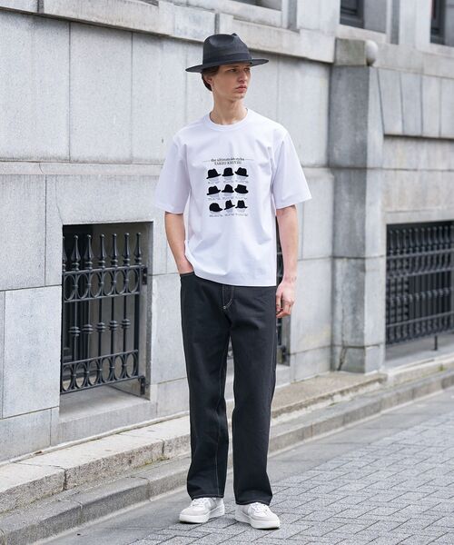 TAKEO KIKUCHI(タケオキクチ)の「【BOWLER HAT LABEL】クールデオドラントジャージ ハットスタイルス 半袖Tシャツ(Tシャツ/カットソー・メンズ・ブラック/ライトグレー/ホワイト・02/04/03)」の20枚目の写真