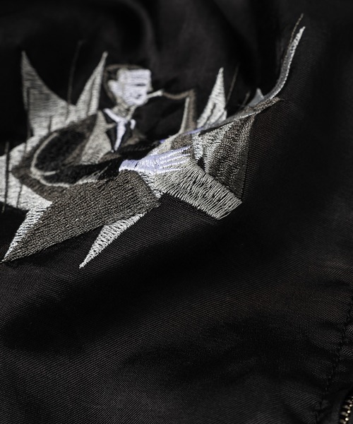 PORTER CLASSIC(ポータークラシック)の「SATCHEL MOUTH ORCHESTRA REVERSIBLE ZIP UP JACKET(その他アウター・メンズ・ブラック/ネイビー・3)」の11枚目の写真
