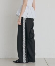 mline（エムライン）の「[mline]サイドレーススラックス（その他パンツ）」