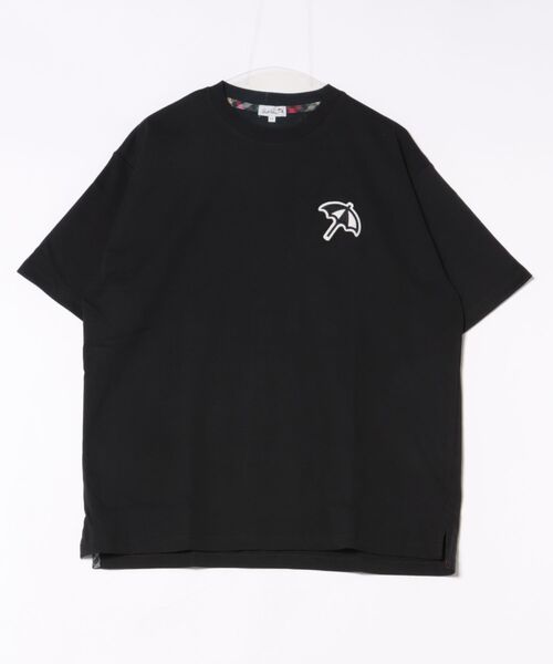 Arnold Palmer(アーノルドパーマー)の「ライトダンボール シェア ビッグアンブレラ Tシャツ(Tシャツ/カットソー・レディース・ブラック/ホワイト/レッド・XS/S/M/L/LL)」の2枚目の写真