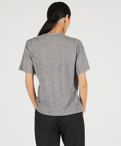 PRANK PROJECT(プランクプロジェクト)の「【2026Summer Pre-Order】サマーウールブレンドTシャツ / Summer Wool Blend T-Shirt(Tシャツ/カットソー・レディース・ブラウン/グレー/ブラック・FREE)」の18枚目の写真