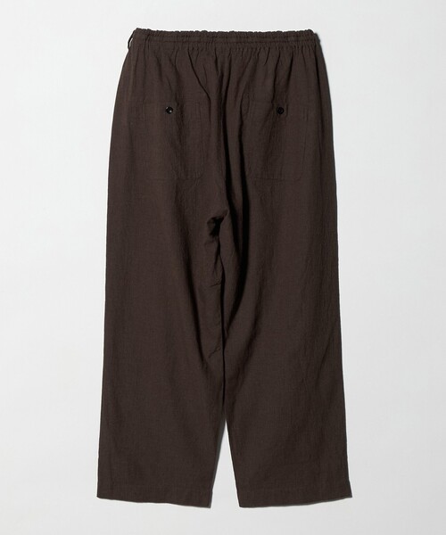 Steven Alan（スティーブンアラン）の「＜SOWBOW＞ Li/C HOUNDS TOOTH EZ PT/パンツ（その他パンツ・メンズ・ダークブラウン・1/2）」の2枚目の写真