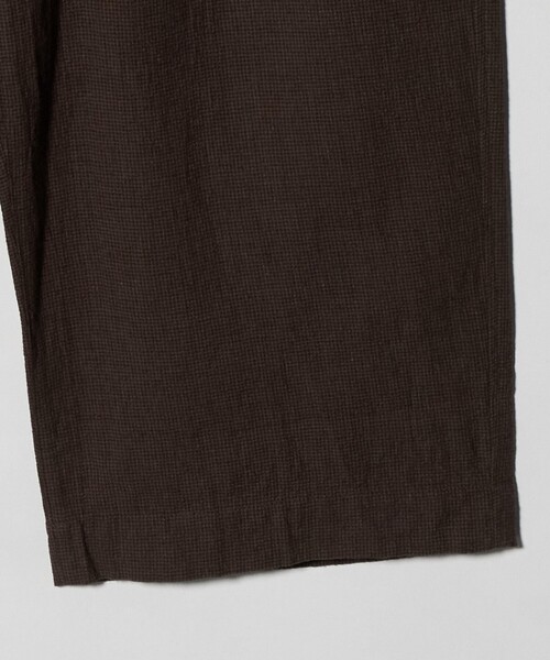 Steven Alan（スティーブンアラン）の「＜SOWBOW＞ Li/C HOUNDS TOOTH EZ PT/パンツ（その他パンツ・メンズ・ダークブラウン・1/2）」の7枚目の写真