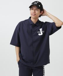 Jack Bunny!!（ジャックバニー）の「吸水速乾ストライプ半袖シャツ（シャツ/ブラウス）」