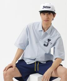 Jack Bunny!!（ジャックバニー）の「吸水速乾ストライプ半袖シャツ（シャツ/ブラウス）」