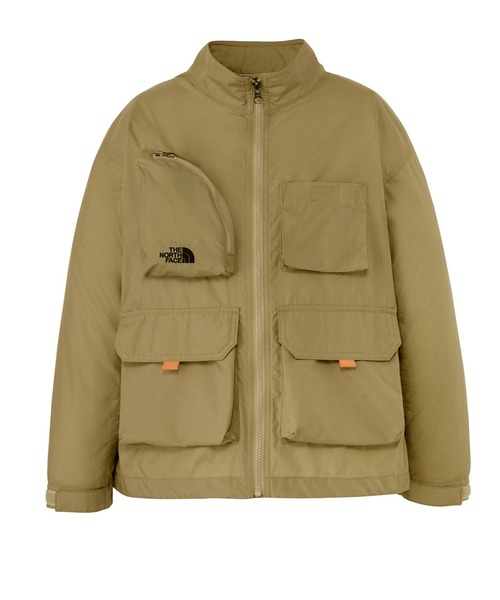 THE NORTH FACE(ザノースフェイス)の「ザ ノース フェイス THE NORTH FACE Adventure Jacket アドベンチャージャケット(ナイロンジャケット・キッズ・カーキ/ブラック・130cm/140cm/150cm)」の1枚目の写真