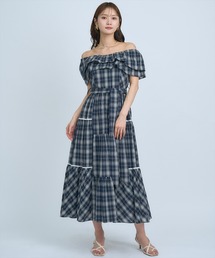 ドレスワンピ オフショル オフショルダー レース」に該当する
